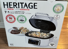 image de Heritage Air fryer - 7 in 1 indoor air fryer grill